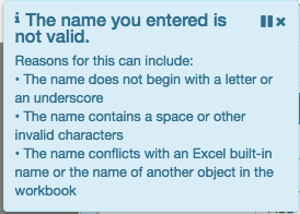 Invalid Name